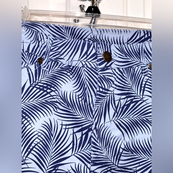 Colleen Lopez  Denim Jeans Light Blue & Chambray Palm Size 4, NEW - Picture 12 of 14